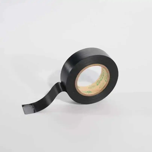 Pita Isolasi Listrik Otomotif PVC Vinyl Hitam Kustom, Pita Isolasi Listrik PVC untuk Pembungkus Kabel - Product Image 2