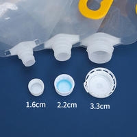 Poche Doypack à bec verseur avec poignée, refermable, grande capacité, pour aliments pour animaux de compagnie et liquides, impression par gravure, résistant à l'humidité