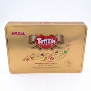 Venta caliente clásico de <span class=keywords><strong>rectangular</strong></span> de gotas de dulces de caramelo de embalaje de la caja de la lata - Product Image 3