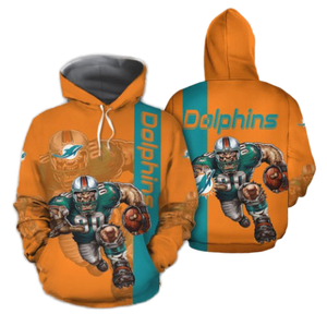 Sweat à capuche unisexe pour homme, football américain, 100% polyester, respirant, écologique, manches longues, motif imprimé, col à capuche, automne - Product Image 4