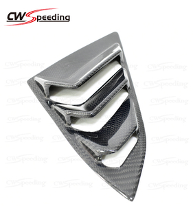 2016-2017 Tendine Parasole Laterali in Fibra di Carbonio per Finestrino Posteriore per Kit Carrozzeria HONDA CIVIC X 10a Generazione - Product Image 6