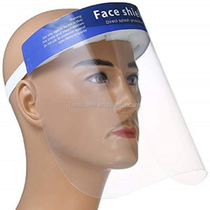 Hot <span class=keywords><strong>2025</strong></span> Chứng Khoán tái sử dụng Visor hình dạng PPE PET trong suốt khuôn mặt lá chắn với Giao hàng nhanh - Product Image 5