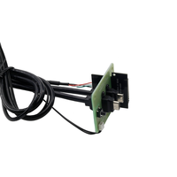 Kabel pemasangan Panel sasis Ganda USB 3.2 Gen 2 Slot kartu memori usb-c PCB papan sirkuit kabel Panel Depan Usb untuk Desktop