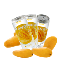 Offre Spéciale 350ml Elisha Exotic Soda Boisson gazeuse à la saveur de mangue pour adultes et enfants-Vente en gros