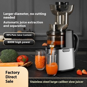Máy ép trái cây chuyên nghiệp, năng suất cao, ép lạnh, dễ vệ sinh, miệng rộng, ống nạp lớn, ép được cả trái cây và rau củ nguyên quả - Product Image 2