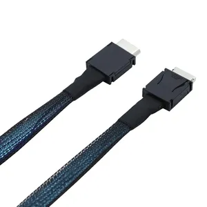 Cable de supervelocidad para servidor OcuLink PCIe PCI-Express de <span class=keywords><strong>4i</strong></span> a MINI SAS, de <span class=keywords><strong>4I</strong></span>, SSD, de 32AWG, para servidor - Product Image 4