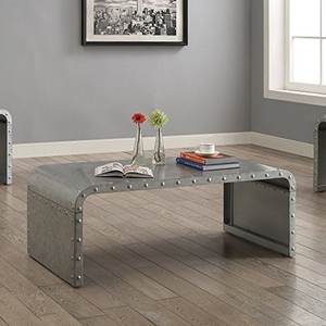 Fabricación y proveedor de mesa de centro galvanizada de café de diseño hecho a mano y mesa central para decoración de restaurantes - Product Image 2