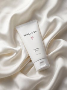 Nettoyant Quotidien K-Beauty Moussant Riche et Dense Doux pour le Visage Peaux Sèches à l'Huile de Coco, Extrait de Lotus et Riz Fermenté - Product Image 6