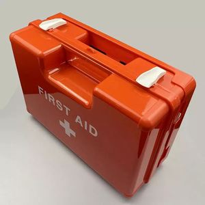 Estuche rígido de plástico Caja de primeros auxilios Fábrica Médico Botiquín de primeros auxilios Caja vacía de primeros auxilios para el hogar Viajes al aire libre - Product Image 4