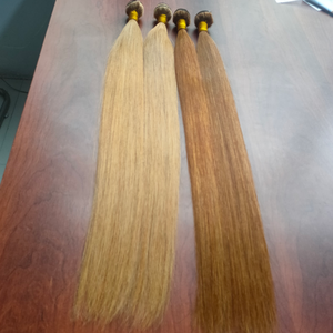 Miele <span class=keywords><strong>oro</strong></span> <span class=keywords><strong>biondo</strong></span> 27 colore brasiliano <span class=keywords><strong>capelli</strong></span> lisci all'ingrosso di alta qualità fasci di <span class=keywords><strong>capelli</strong></span> umani fornitori 100% <span class=keywords><strong>capelli</strong></span> umani - Product Image 2