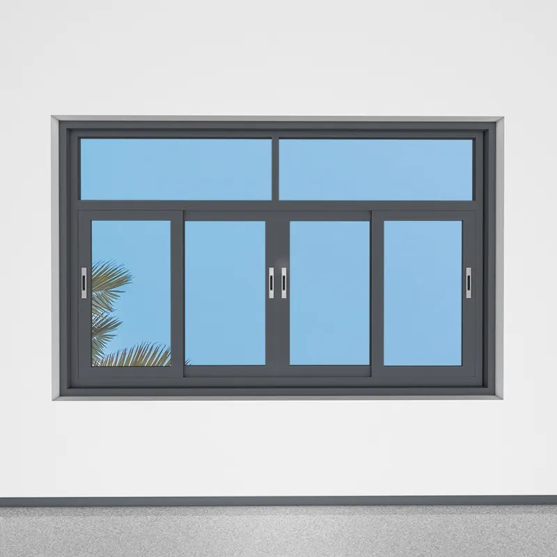 Finestre in vetro a impatto per finestre scorrevoli in alluminio a prova di uragano di marca del miglior produttore