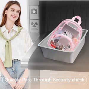 Mochila Transparente de PVC a Precio de Fábrica, Mochila Escolar Pequeña Informal para Niños, para Uso Diario y Deportivo - Product Image 6