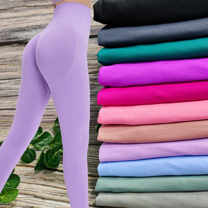 Black Girl Push up <strong>Big</strong> <strong>Booty</strong> <strong>Sexy</strong> Scrunch Butt Gym Workout <strong>Leggings</strong> Seamless Yoga Pants Non-see Through Sports Pants for Women - Product Image 1