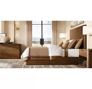 Lit double simple en bois massif de style américain pour chambre à coucher, hôtel, chambre principale, villa, grand lit familial, mobilier personnalisé - Product Image 2