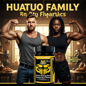 Bevanda al Ginseng, Maca e Polygonatum - Integratore per lo Sport di Resistenza, 300g - Product Image 2