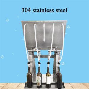 Bouteilles semi-automatiques Remplisseur <span class=keywords><strong>de</strong></span> liquide à débordement par gravité 4 buses Siphon Bière Vin Brandy Whisky Machine <span class=keywords><strong>de</strong></span> remplissage <span class=keywords><strong>de</strong></span> bouteilles en verre - Product Image 6