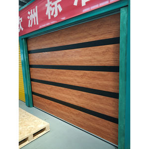 Portes <span class=keywords><strong>de</strong></span> <span class=keywords><strong>garage</strong></span> pliantes automatiques à sections superposables 9x7 aspect bois - Product Image 4