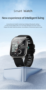 2025 thông minh đồng hồ lx307 BT gọi điện thoại 2.01inch màn hình lớn máu Oxy giám sát nhiều menu thông tin nhắc nhở thông minh đồng hồ - Product Image 2