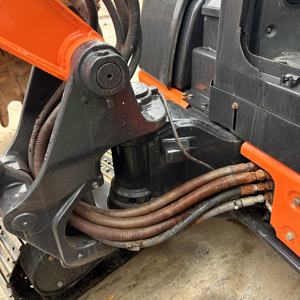 Mini-excavatrice hydraulique Hitachi ZX50U d'occasion d'origine japonaise, 5,33 tonnes, avec moteur, boîte de vitesses, pompe, roulement et PLC - Product Image 2