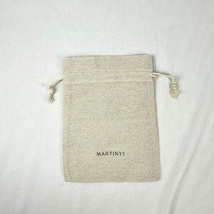 Free Design Small Eco-Friendly <strong>Jute</strong> Packing Bag Custom Logo Nature Color <strong>Jute</strong> Pouch Biodegradable <strong>Jute</strong> Dust Bag With Drawstring - Product Image 4