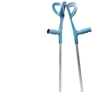 Béquilles Hua Fukang en aluminium antidérapantes, hauteur réglable, support pour le bras, aide à la marche - Product Image 5
