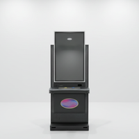 Machine de jeu d'arcade incurvée de 43 pouces avec accepteur de billets, construction en métal et plastique, version anglaise, 1 joueur, prix abordable à vendre