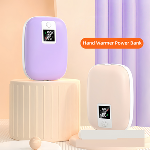 Articoli popolari ora regolabili a tre velocità 10000mah Mini Display digitale USB scaldamani <span class=keywords><strong>Power</strong></span> bank - Product Image 5