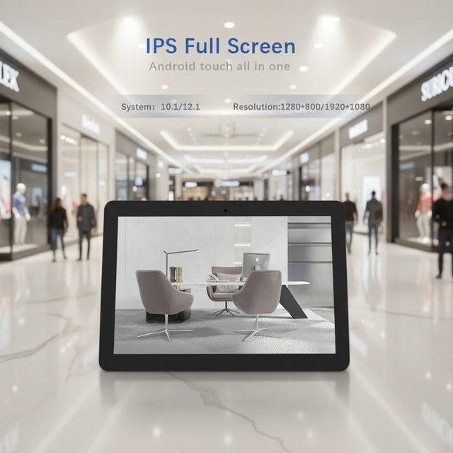 14 Inch Wall Mount Android Tablet 1080P IPS Screen RJ45 WIFI Built-in Speakers Optional Camera for Industrial Commercial Display