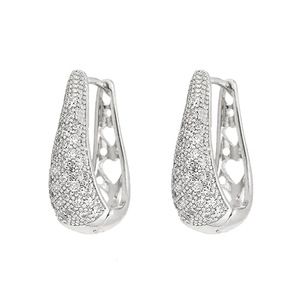 Boucles d'oreilles en forme de U pour femmes, petites et simples, accessoires d'oreille pour un usage quotidien - Product Image 5
