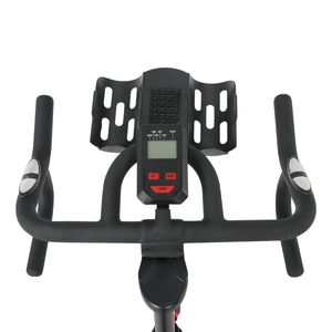 Vélo d'exercice populaire pour le cyclisme, vélo de spinning avec volant d'inertie de 6 kg, écran LCD et test de fréquence cardiaque manuel - Product Image 3
