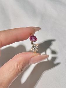 UM Jewelry <b>925</b> <b>Silver</b> 18K Gold Plated Pear Cut Lab Gem <b>Ring</b> Wholesale Fashionable Versatile Unisex Wedding Party Daily Gift - Product Image 3