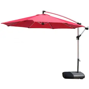 防紫外线和防风天井伞部件双顶天篷海滩/市场/商店阳伞