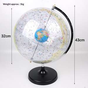 Globo <span class=keywords><strong>Celeste</strong></span> Transparente HD de 32 cm con Acabado Negro para la Enseñanza de Geografía y Astronomía en Secundaria - Product Image 2