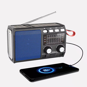 Radio de Emergencia Multifuncional para Personas Mayores con Manivela, Carga Solar y Linterna, del Fabricante TF Solar Headphone - Product Image 4