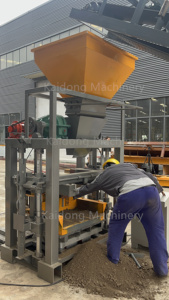 Mesin Pembuat Batu Bata Beton Berongga KAIDONG QT4-35B untuk Pabrik Blok Beton Mesin Pembuat Blok Berongga - Product Image 3