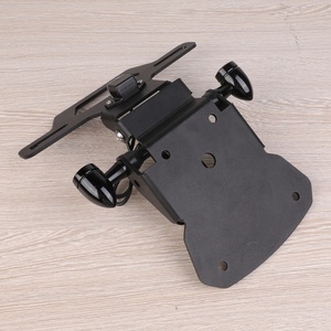 Portatarga Pieghevole con Luci LED di Segnalazione e DRL per Triumph Speed 400 <span class=keywords><strong>Scrambler</strong></span> 400X 2024-2025 - Product Image 6