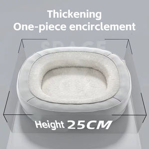 Cama suave para mascotas al por mayor, cama lavable para perros, cama calmante para mascotas, sofá para gatos antiansiedad, cueva bonita para mascotas para perros y gatos medianos - Product Image 4