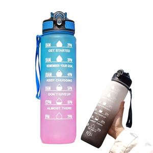 Custom Logo Printed 32oz 1000ml Promotion Corporate Activity Business Gift Bpa Free Plastic Water Bottle - Product Image 1