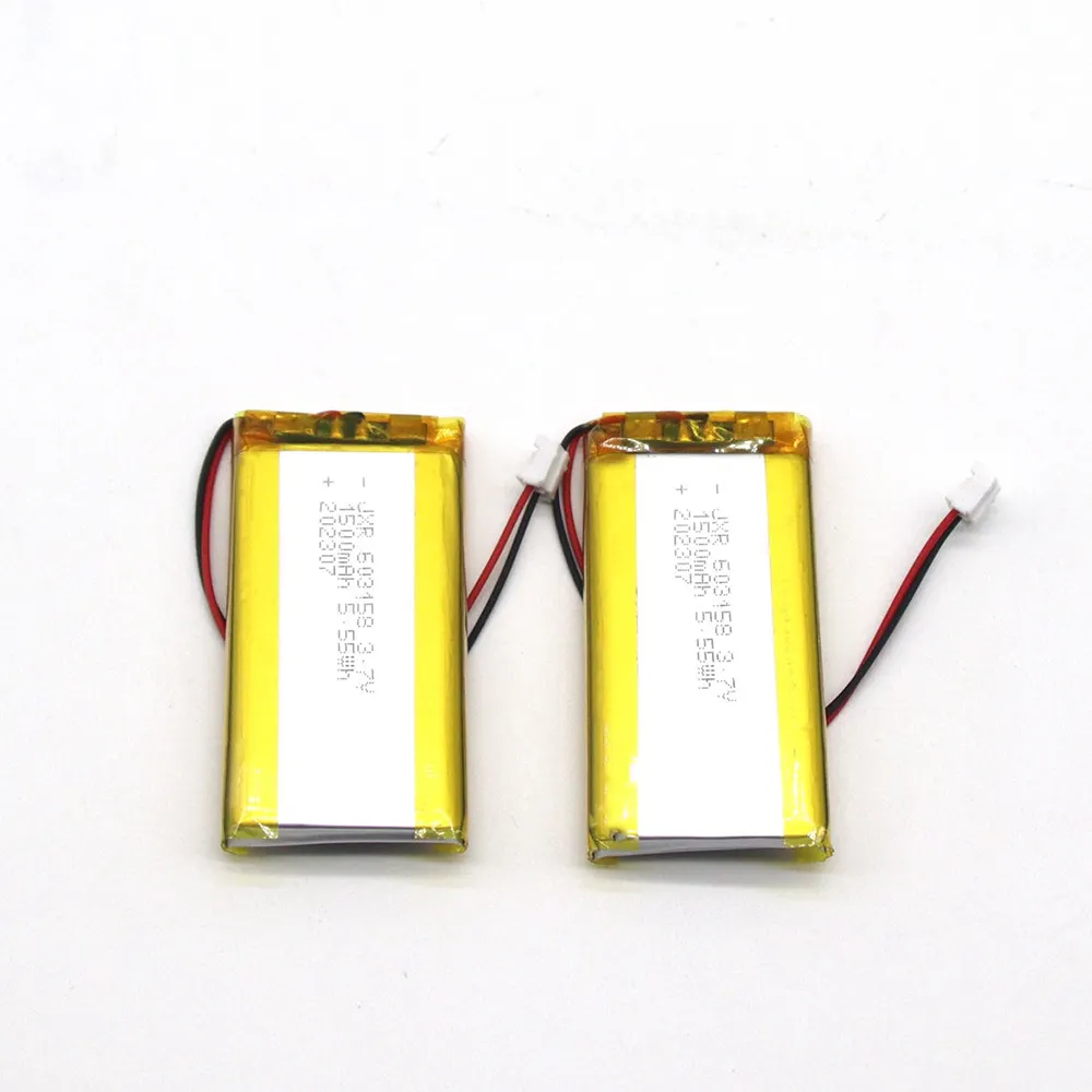 Batterie lithium-polymère 3.7v 1500mah 2000mah 3000mah Batterie li-po rechargeable pour carte mère électronique