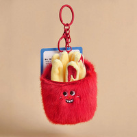 Nouveau style créatif, pendentif de collation de célébrité d'Internet, poupée en peluche alimentaire simulée, porte-clés, jouets en peluche pour enfants, cadeau de vacances