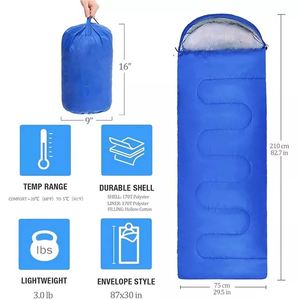 Saco de Dormir Portátil Ultra Ligero con Forma Humana para Adultos, para Acampar al Aire Libre y Viajar - Product Image 2