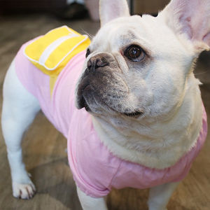 Cute Cotton Linen Pet <b>Clothes</b> Soft Breathable <b>Dog</b> Apparel <b>for</b> <b>Small</b> Medium <b>Dogs</b> - Product Image 2