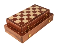 Échiquier en bois de vente chaude largement utilisé échiquier en bois et échiquier en bois