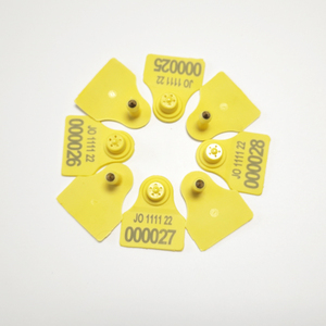 Vòng tím tái sử dụng thẻ RFID được sử dụng trong tai RFID cảm biến nhiệt độ hoạt động Tai tag - Product Image 2