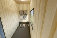Cabane préfabriquée en acier écologique, bâtiments de jardin, solutions économiques, designs modernes standardisés, maisons préfabriquées