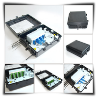 Directo de fábrica 1*16 puertos al aire libre blanco/gris/Negro fibra óptica FTTH caja de distribución 4G red MPO SC APC conectores Nap/CTO