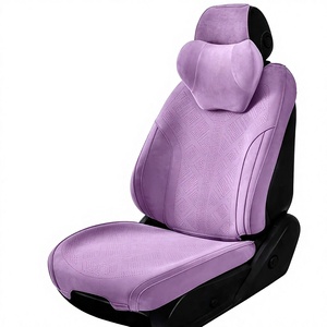 Nouvelle Housse de Siège Auto <span class=keywords><strong>OLIVER</strong></span> Respirante Cinq Places avec Coques de Sarrasin, Universelle Quatre Saisons, Entièrement Enveloppante et Ultra-Mince - Product Image 4