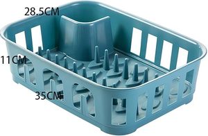 Égouttoir à vaisselle portable avec porte-couverts pour la <span class=keywords><strong>cuisine</strong></span> - Product Image 4