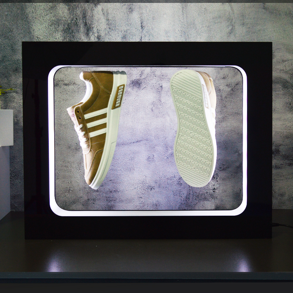 rotating shoe display