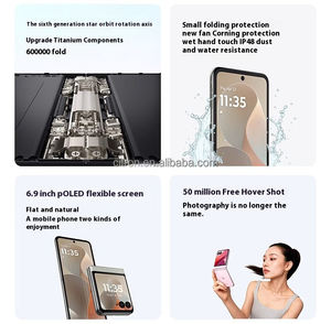 Téléphone pliable 5G ROM Razr 60 Fold Flip à écran AMOLED 6,9 pouces 120 Hz, processeur Dimensity 7400X, caméra frontale 32MP et caméra principale 50MP+13MP – Meilleures ventes - Product Image 6